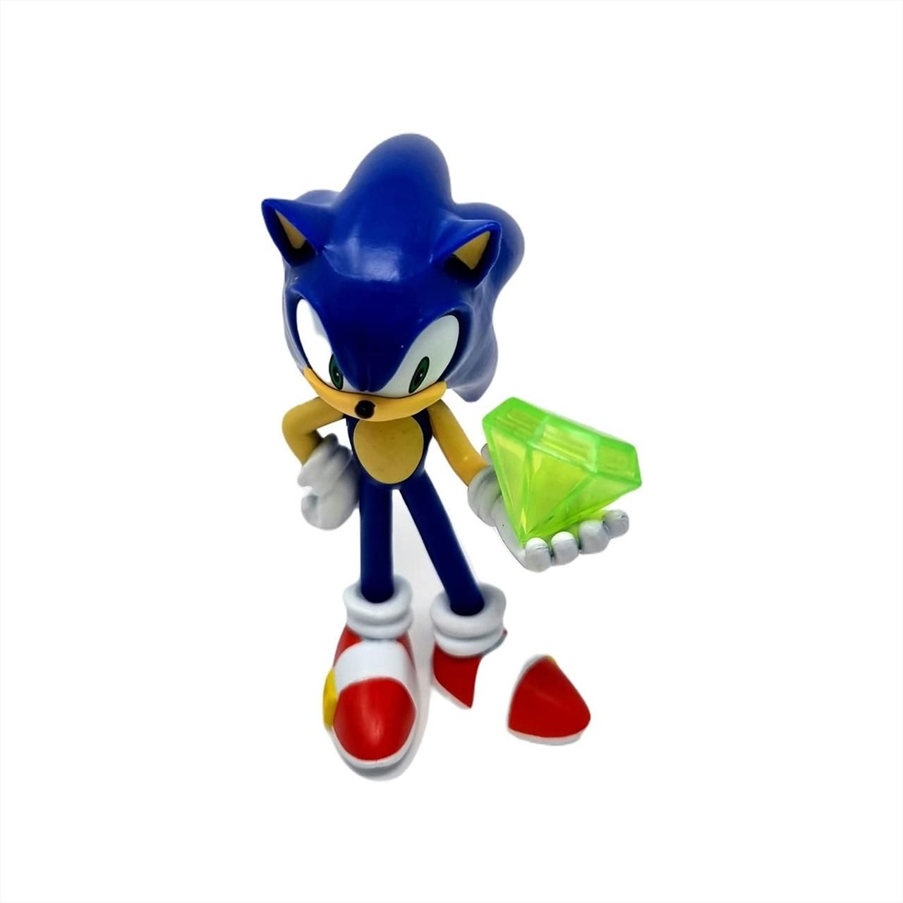  Sonic, a sündisznó összerakható figura, 18 cm - Sonic
