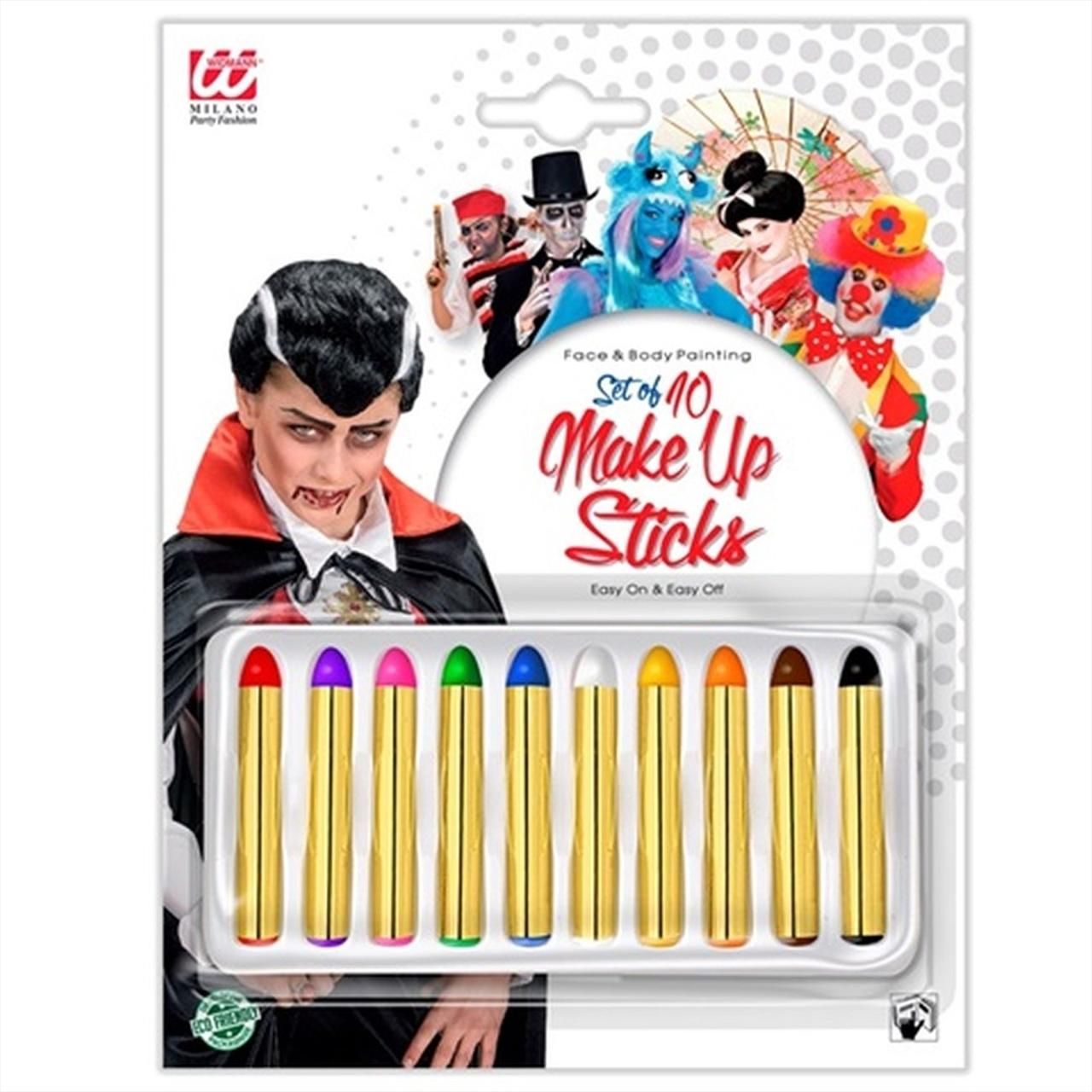 10 darabos arcfestő készlet