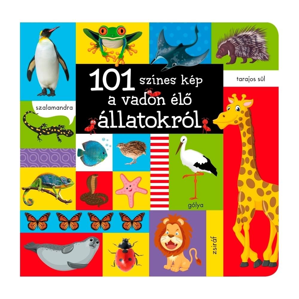 101 színes kép vadon élő állatokról