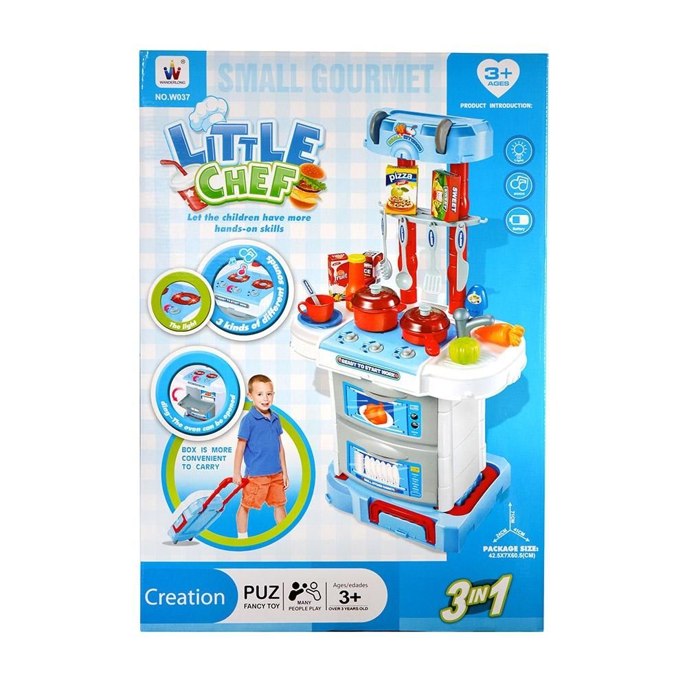 3 az 1-ben konyha és bőrönd