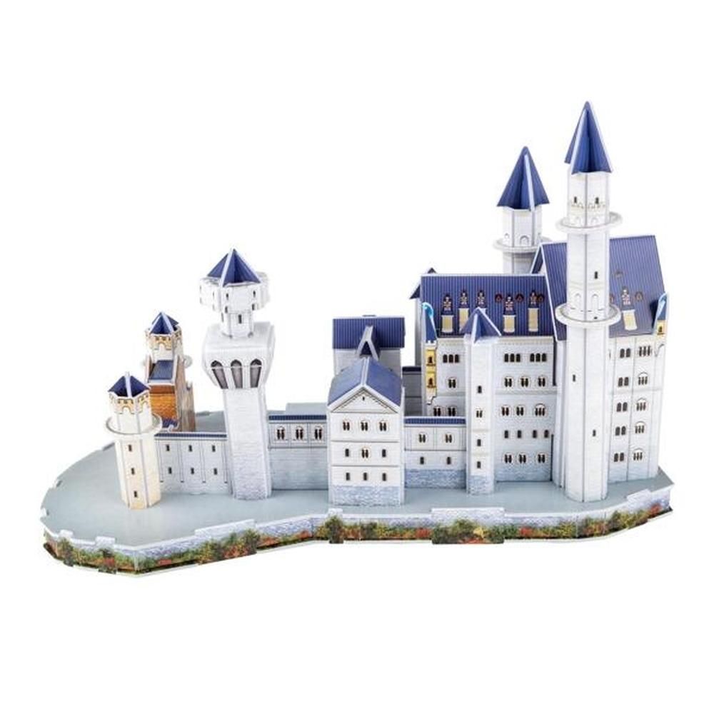 3D puzzle Neuschwanstein kastély 27 cm, 64 részes