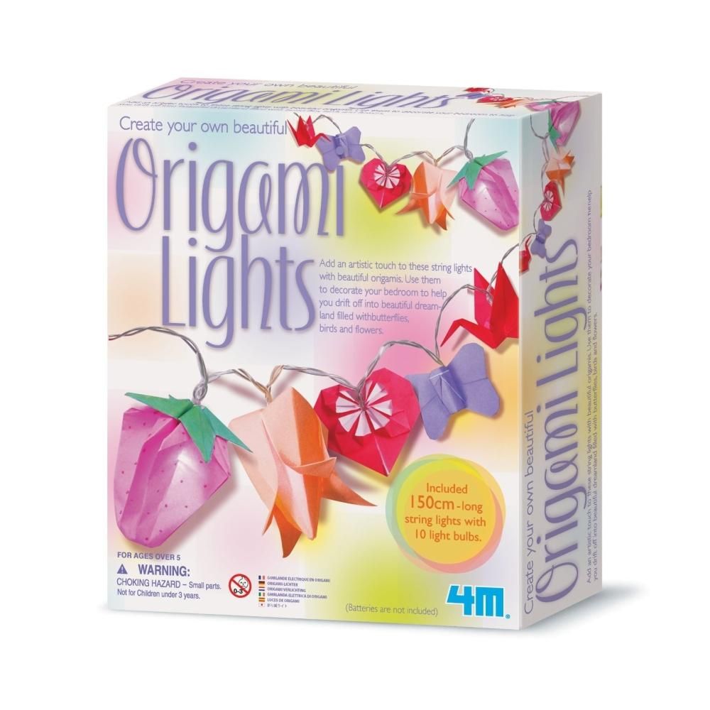 4M Origami lámpafüzér készlet