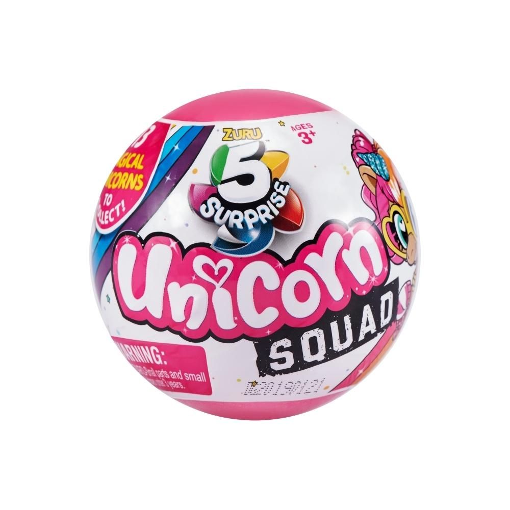 5 Surprise Unikornis csapat meglepetésfigura