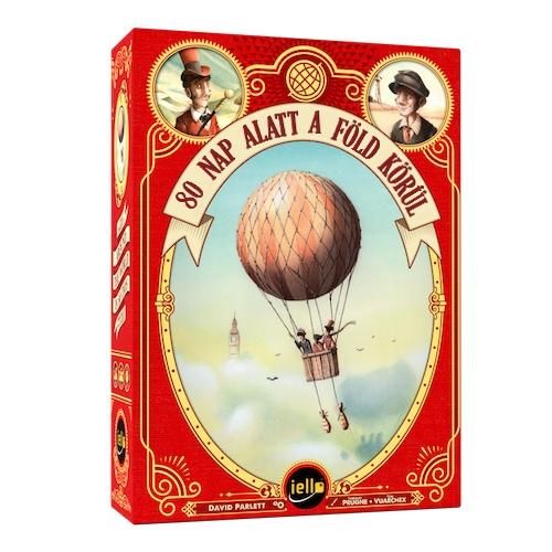 80 nap alatt a Föld körül társasjáték 