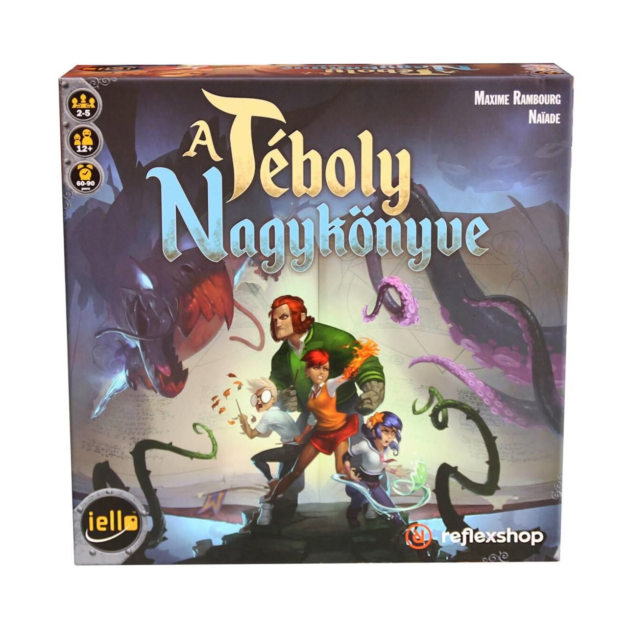 A téboly nagy könyve társasjáték