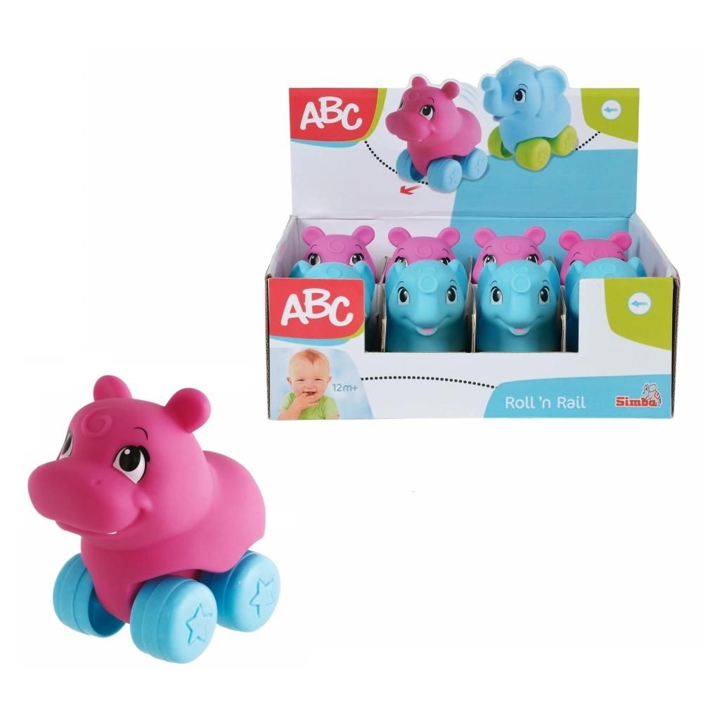 ABC Bébi guruló állatok, víziló