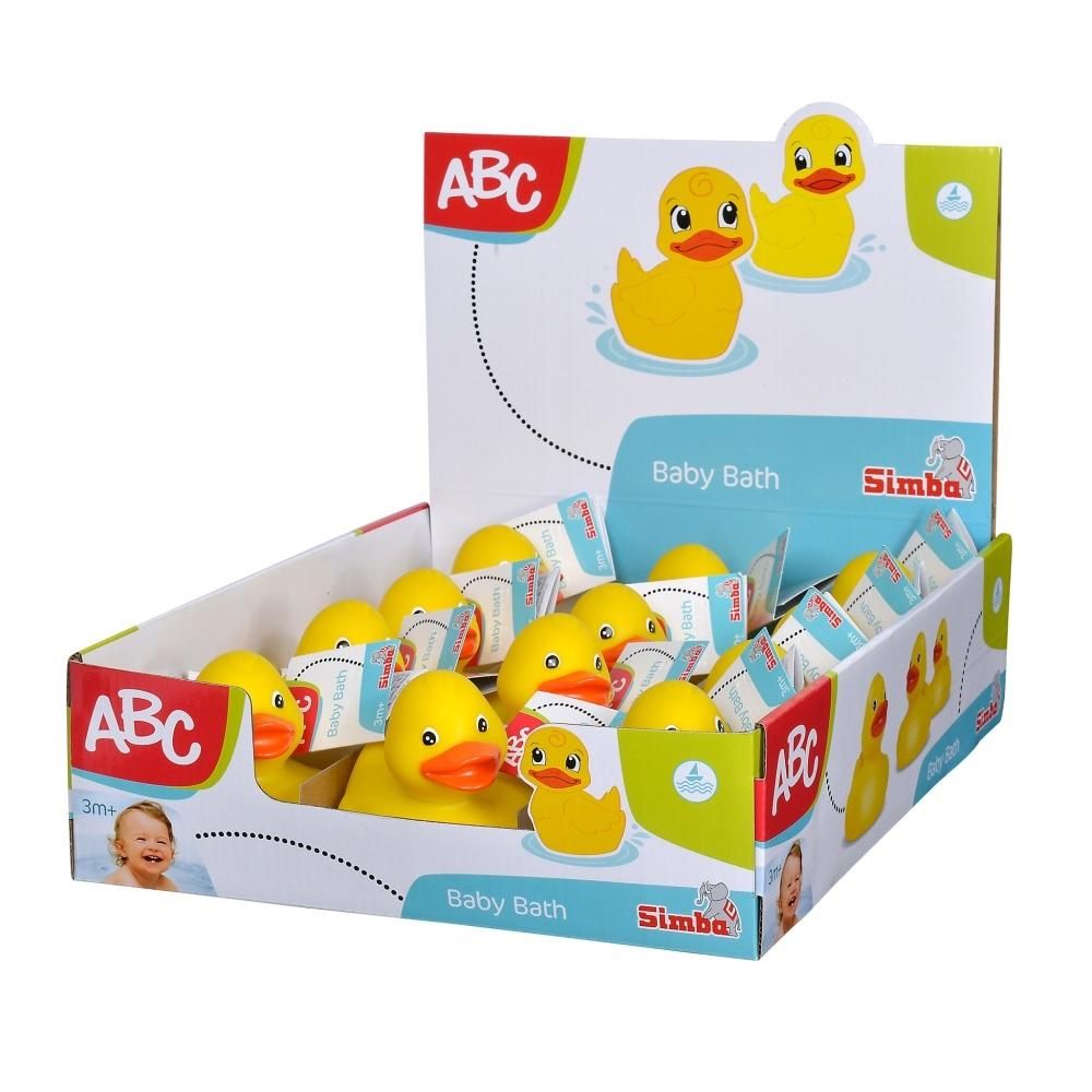ABC Bébi sárga fürdőkacsa