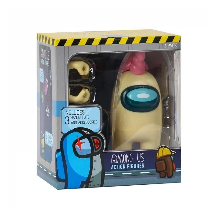 Among Us akcifigura kiegészítőkkel, 11 cm - fehér