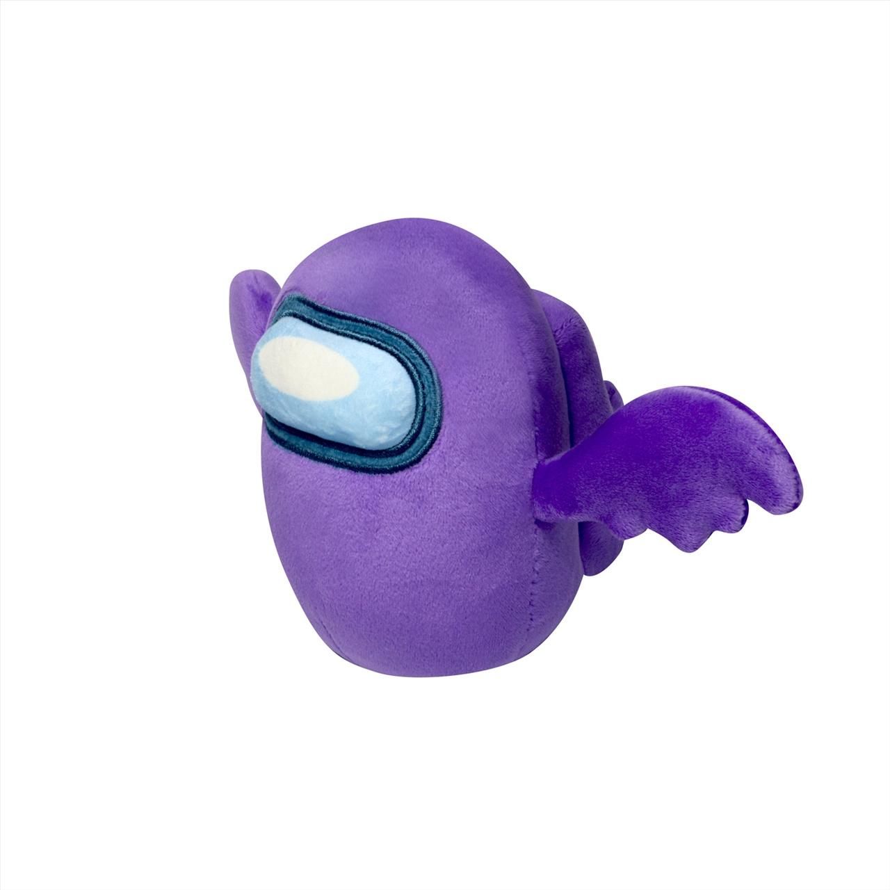 Among Us plüss 3. sorozat, 18-20 cm - lila szellem, szárnnyal