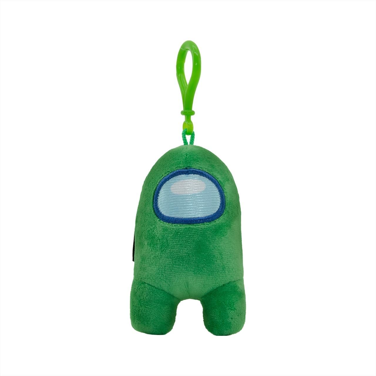 Among Us plüss figura 10 cm - zöld