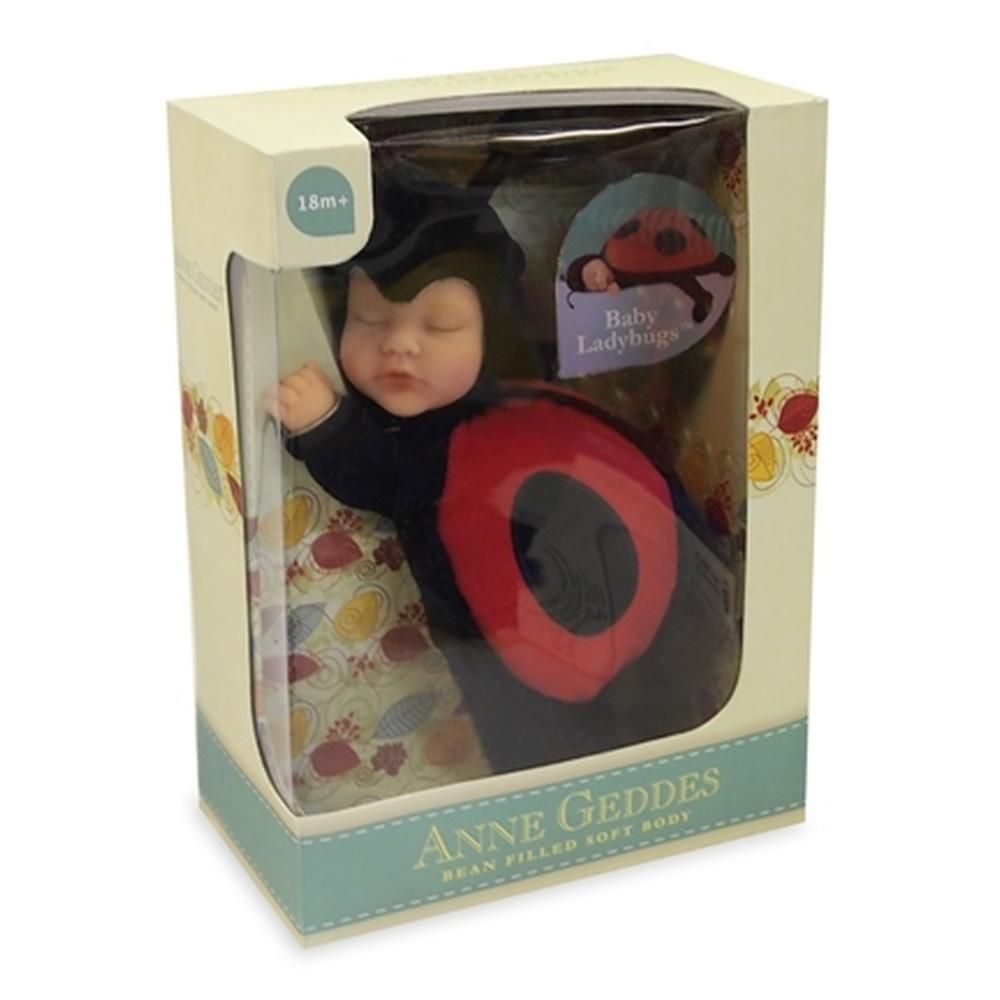 Anne Geddes puha testű baba katica 23 cm