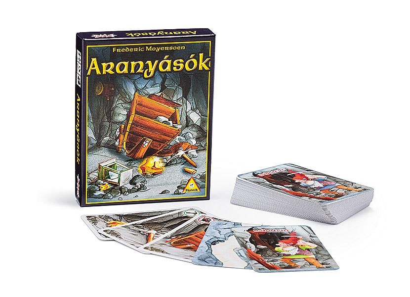 Aranyásók Szabotőr kártyajáték 