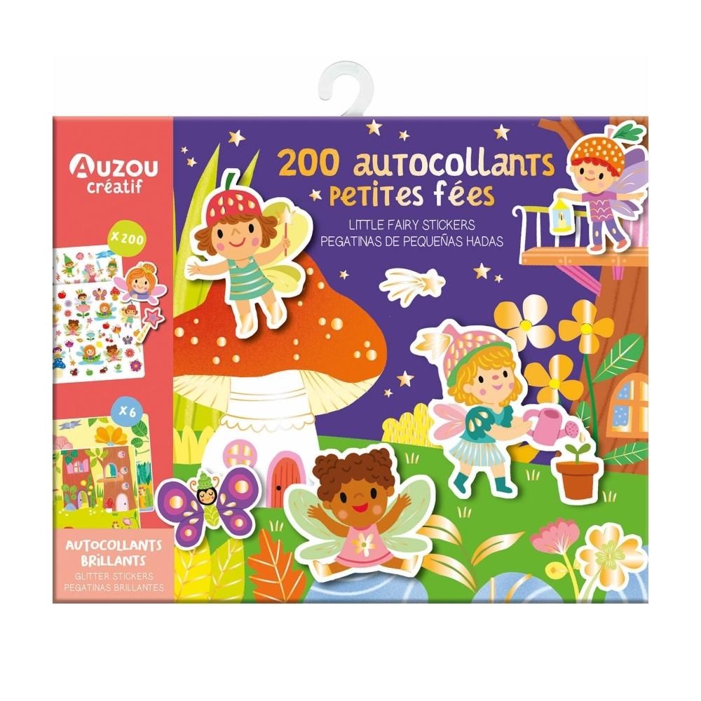 Auzou Újrahasználható matricázó készlet - Tündérek