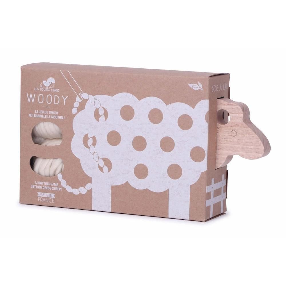 Auzou Woody fűzögetős bárány ügyességi játék