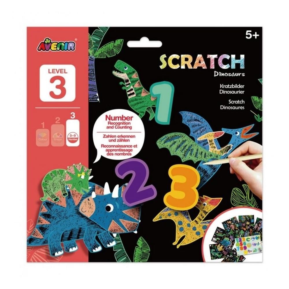 Avenir Karckép készítő logikai játék - dinoszauruszok