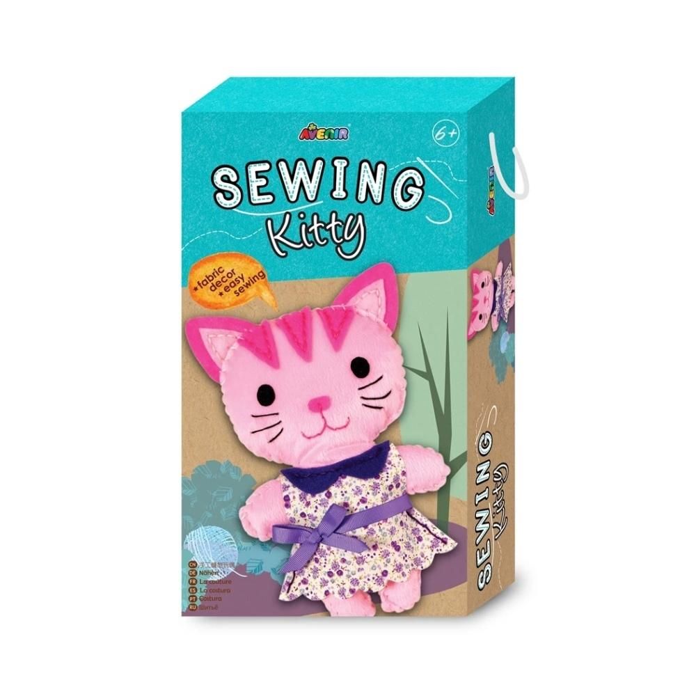 Avenir Kreatív műhely, plüss varrás - cica 