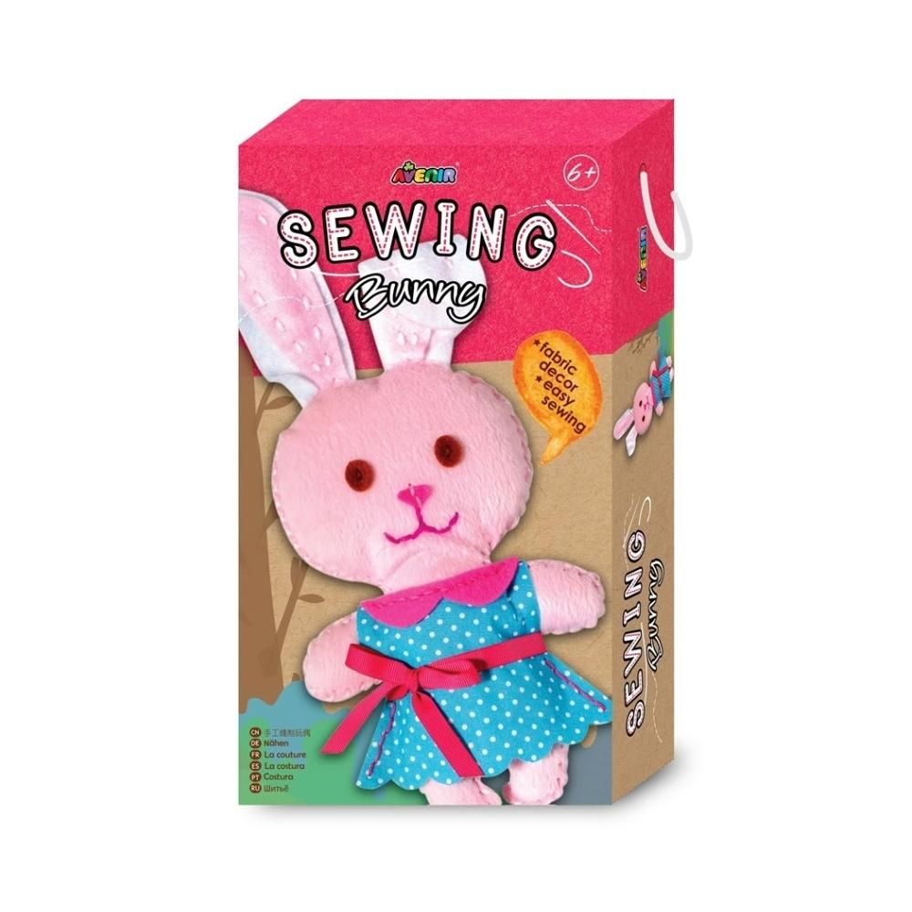 Avenir Kreatív műhely, plüss varrás - nyuszi 