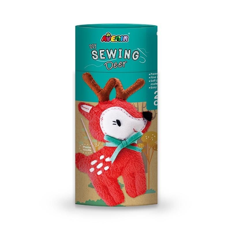 Avenir Kreatív műhely, plüss varrás - szarvas