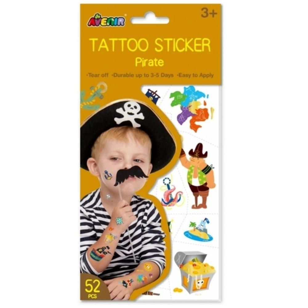 Avenir Lemosható tetoválás - Kalózok