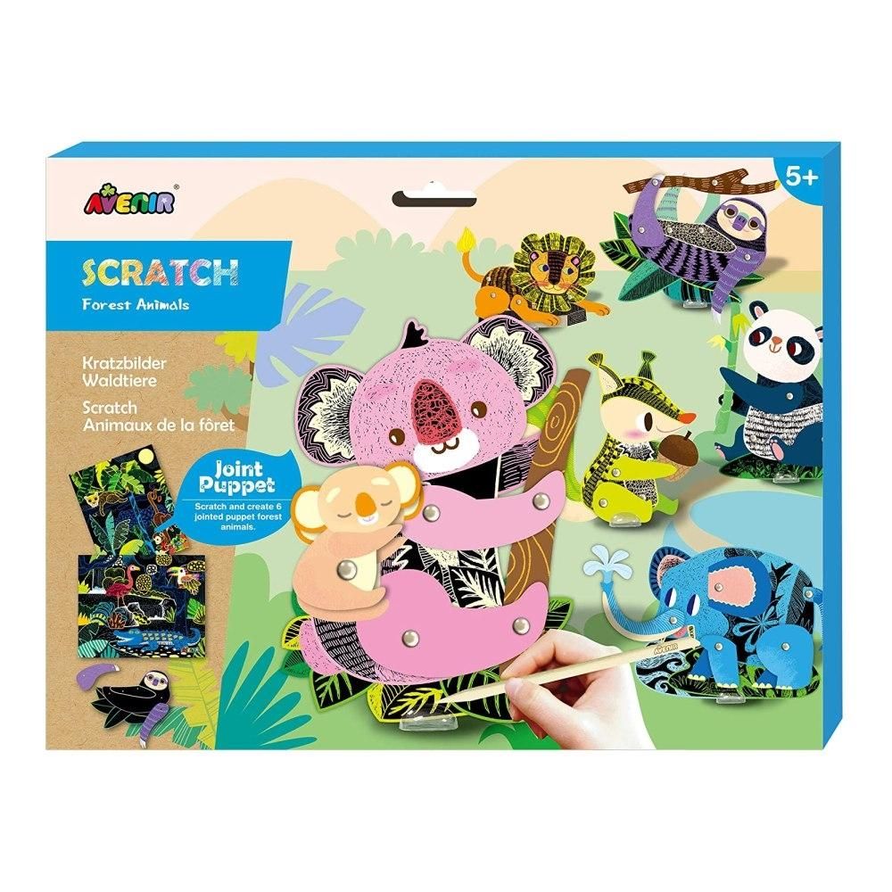 Avenir Modellkészítés karckép technikával - erdei állatok