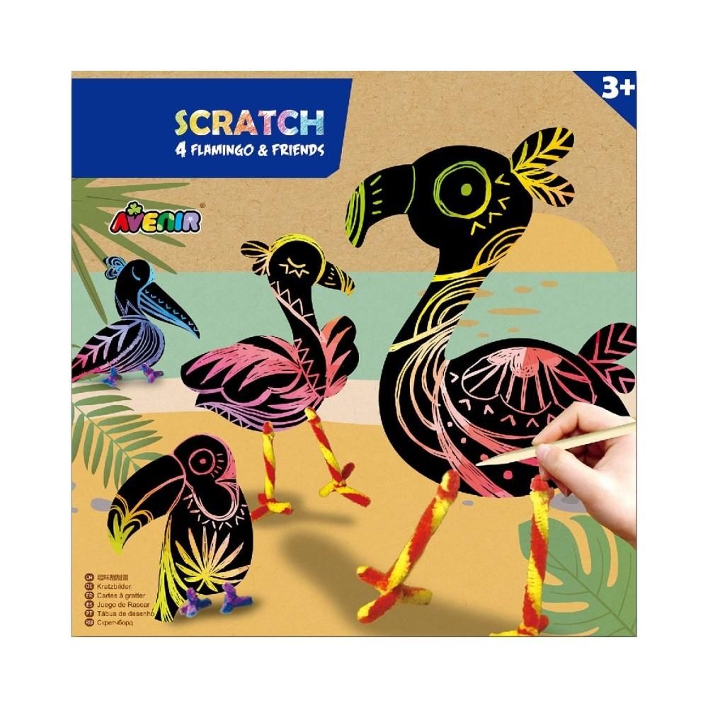 Avenir Modellkészítés karckép technikával - famingók