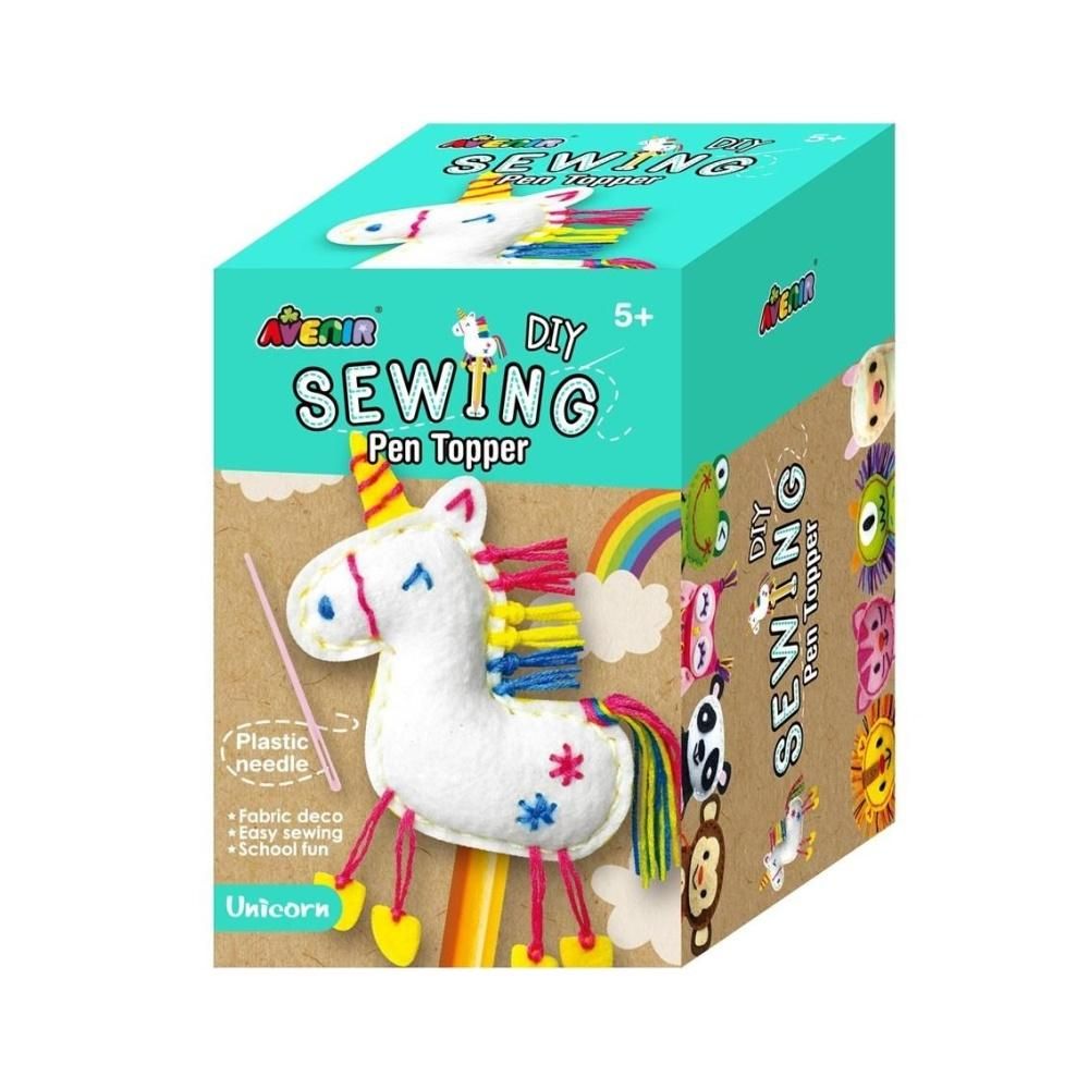 Avenir Plüss ceruzadísz varrás - unikornis