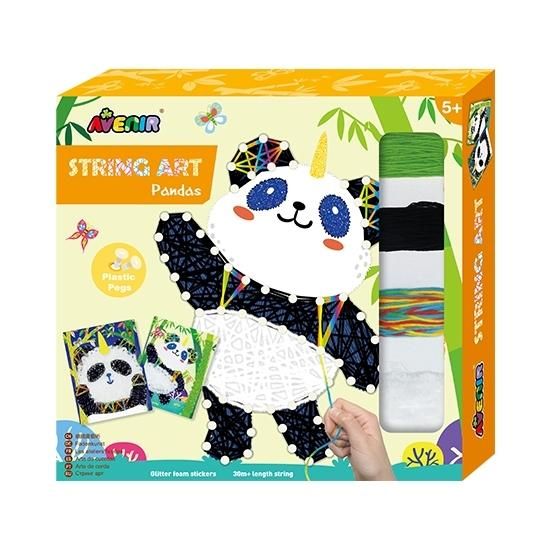 Avenir Varróműhely, fonalkép készítés - panda