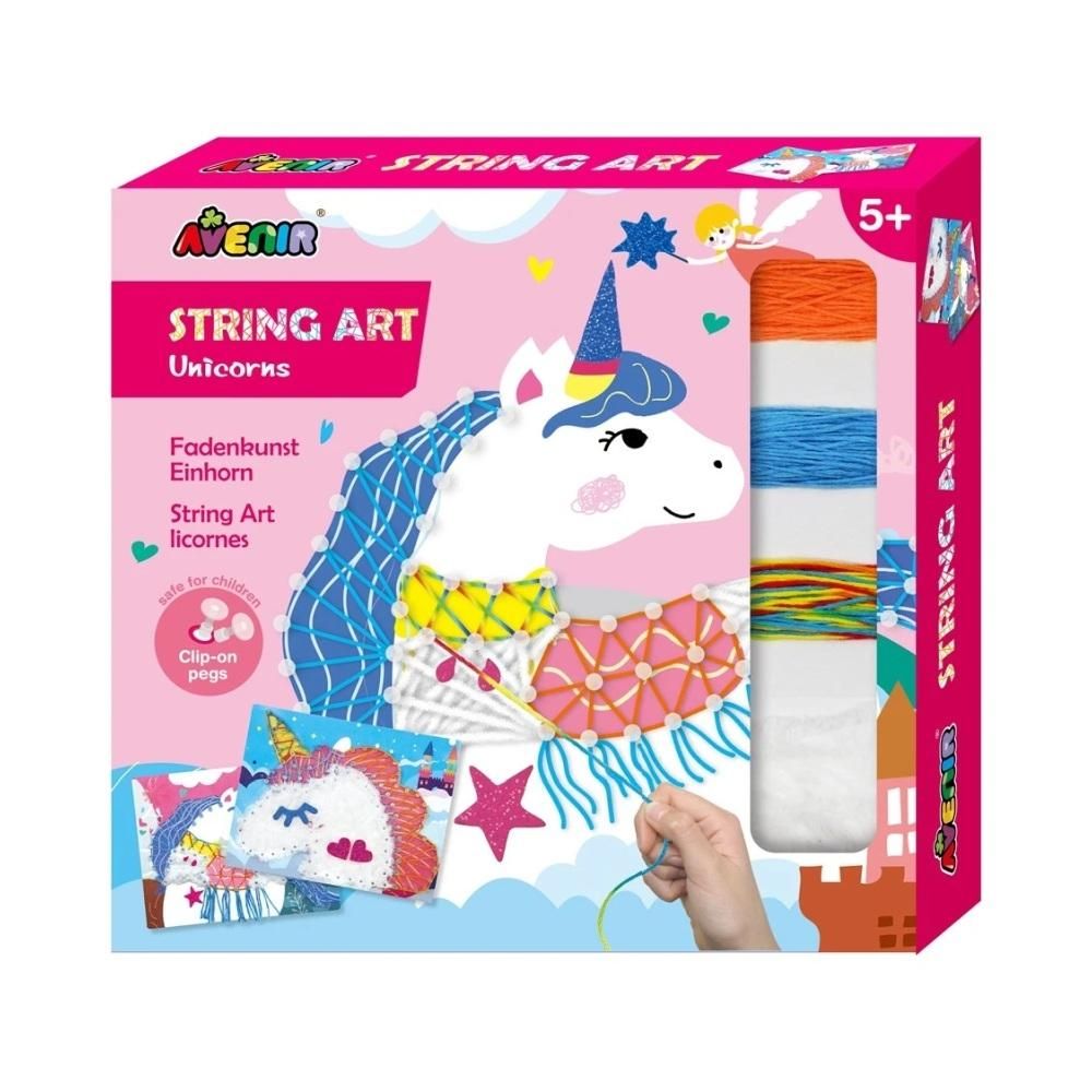 Avenir Varróműhely, fonalkép készítés - unikornis