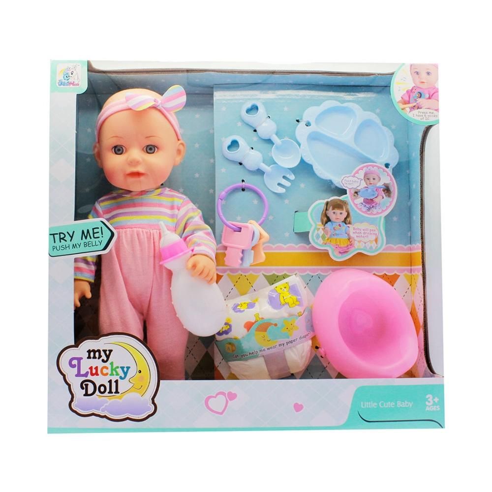 Baba bilivel és pelenkával