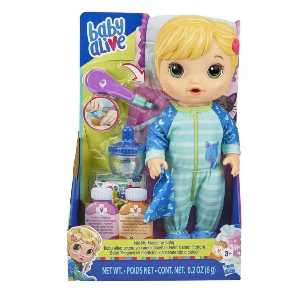 Baby Alive Baba Orvosi készlet - szőke hajú