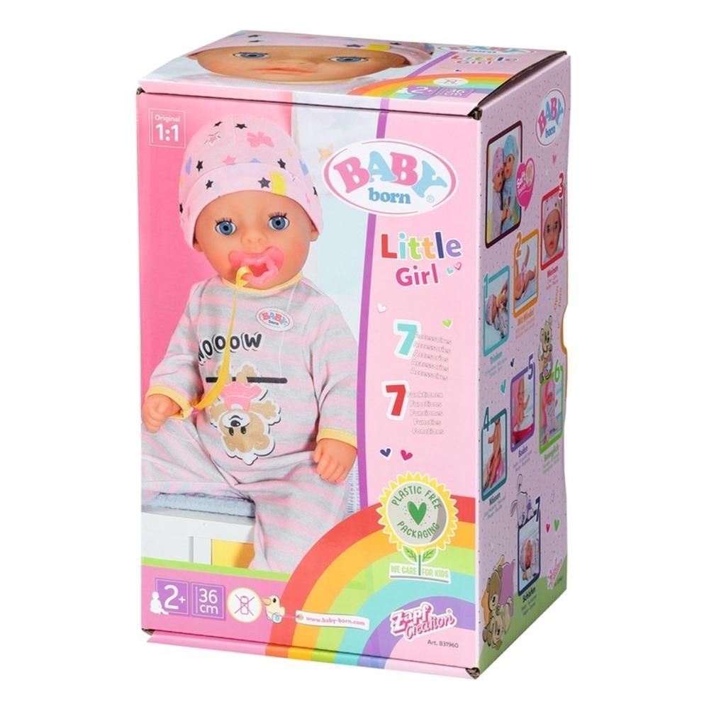Baby Born - Soft Touch Little Girl baba 36 cm