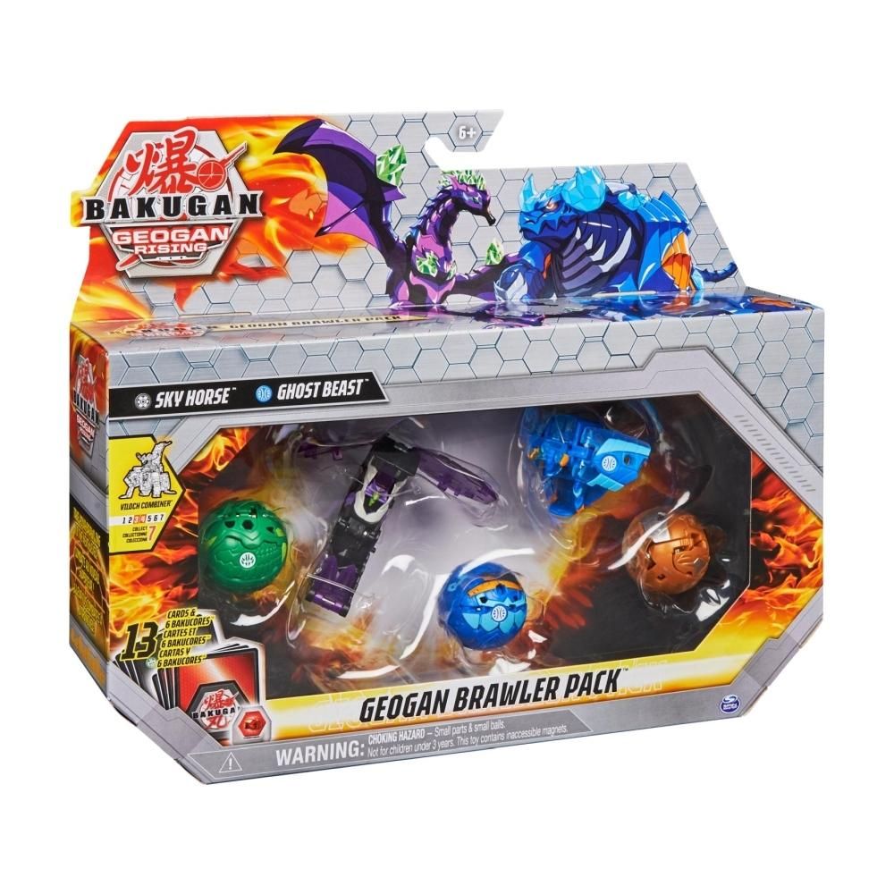 Bakugan S3 - Geogan Rising Csomag 5 db-os - Sky Horse & Ghost Beast