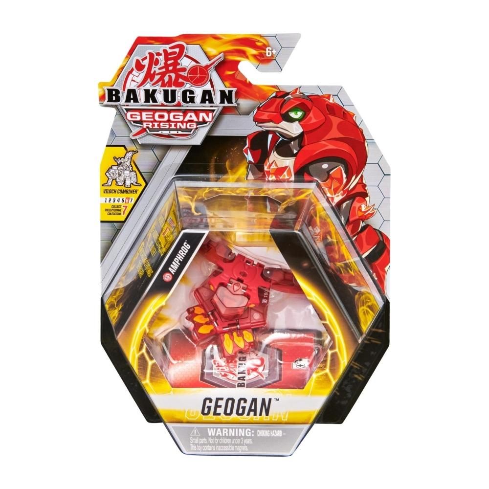 Bakugan S3 - Geogan Rising Geogan 1 db-os - Amphrog Red
