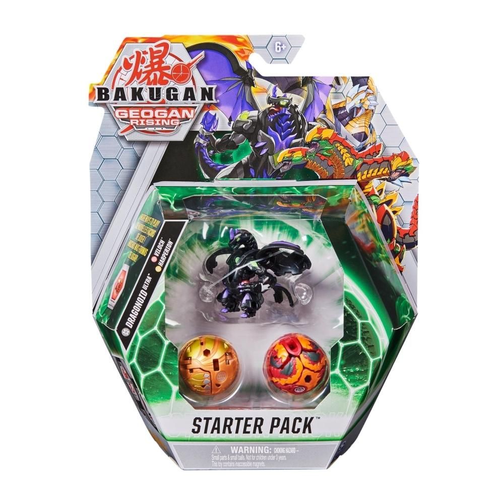 Bakugan S3 - Geogan Rising Kezdőcsomag 3 db-os - Dragonoid