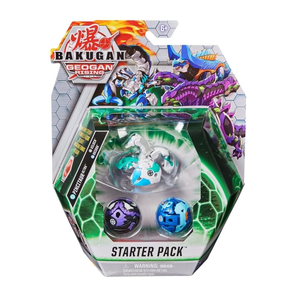Bakugan S3 - Geogan Rising Kezdőcsomag 3 db-os - Pincitaur