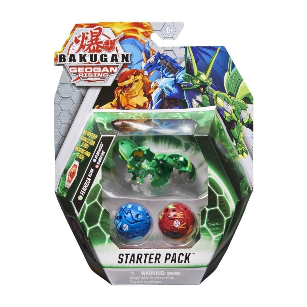 Bakugan S3 - Geogan Rising Kezdőcsomag 3 db-os (többféle)