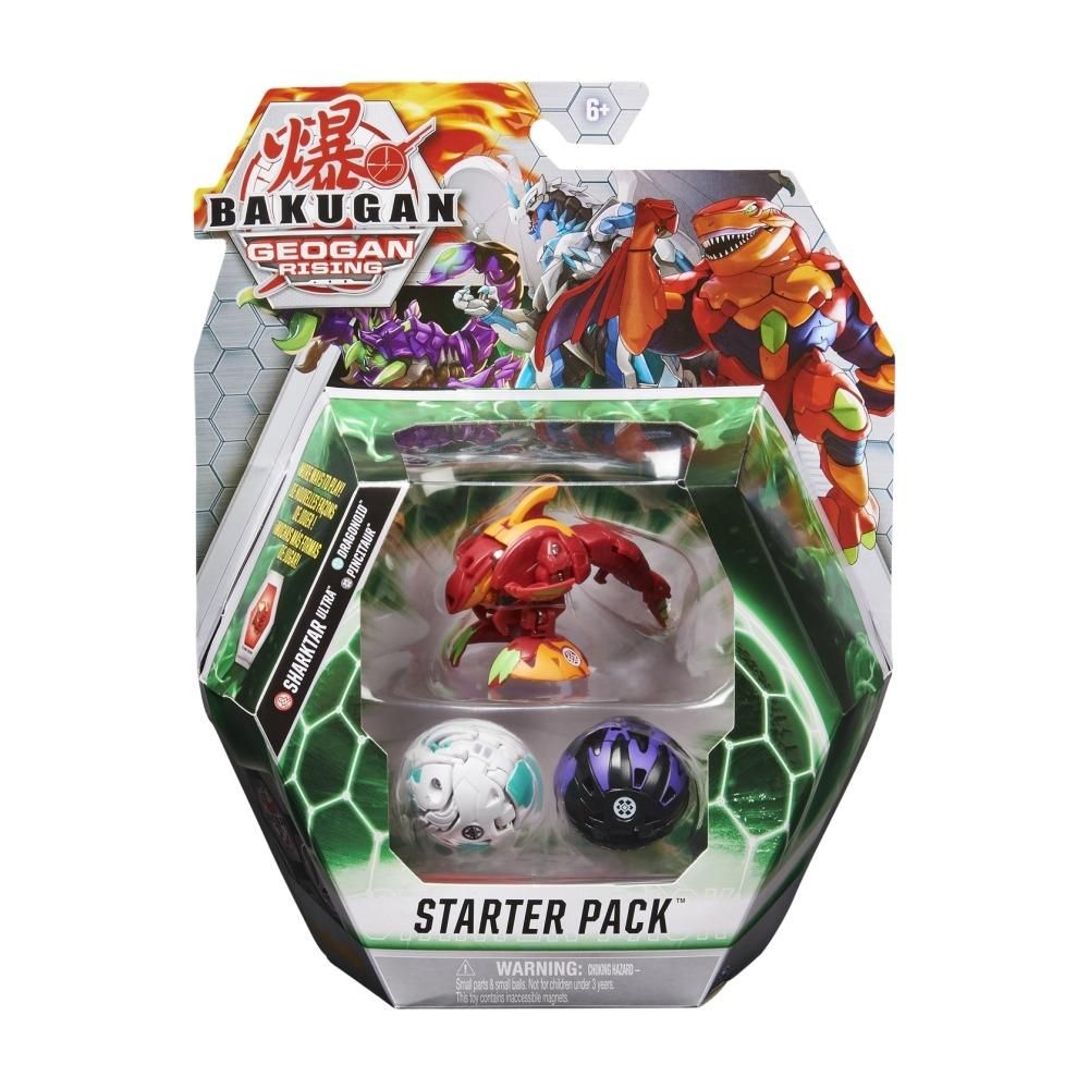 Bakugan S3 - Geogan Rising Kezdőcsomag 3 db-os (többféle)