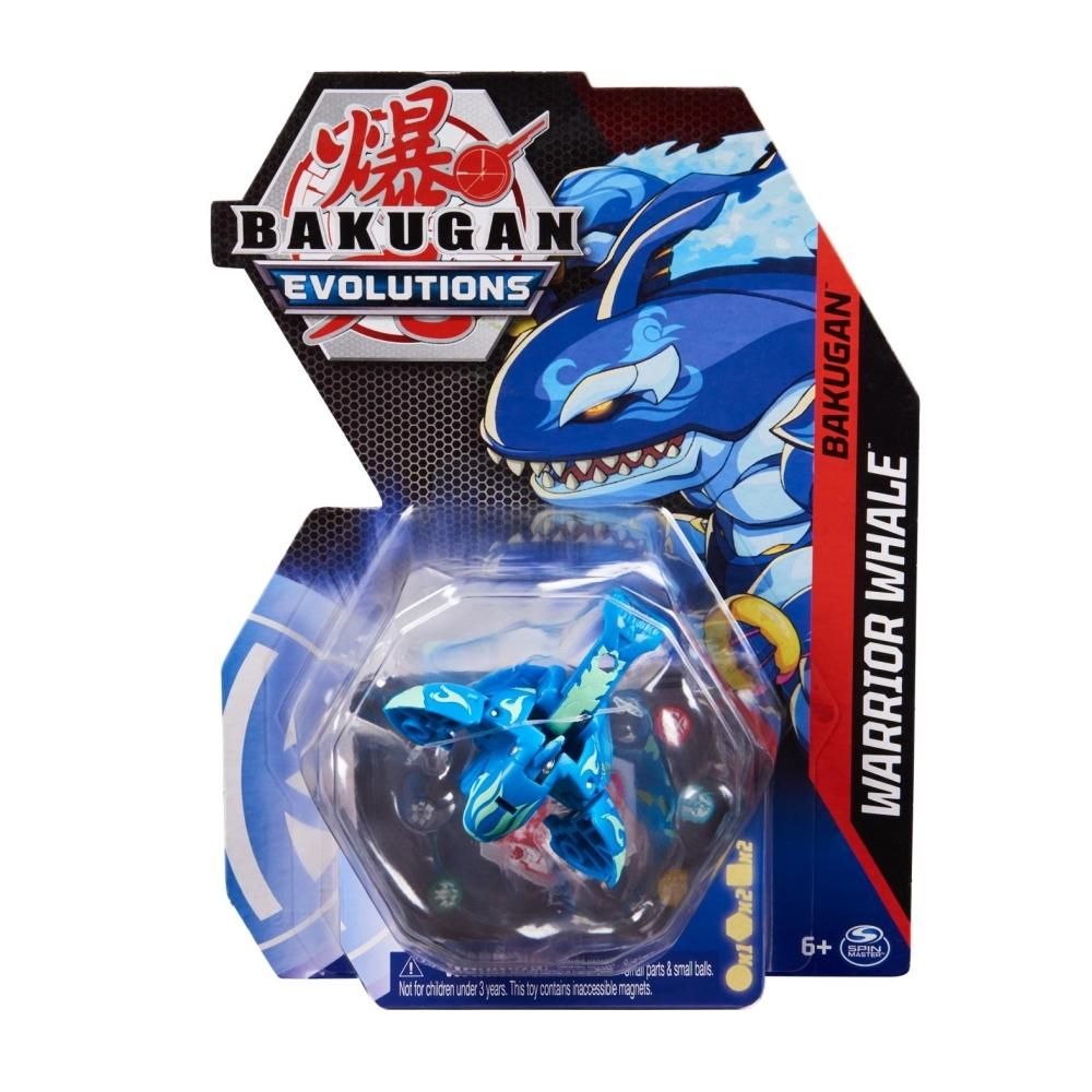 Bakugan S4 - Evolutions alapcsomag 1 db-os - Warrior Whale Blue