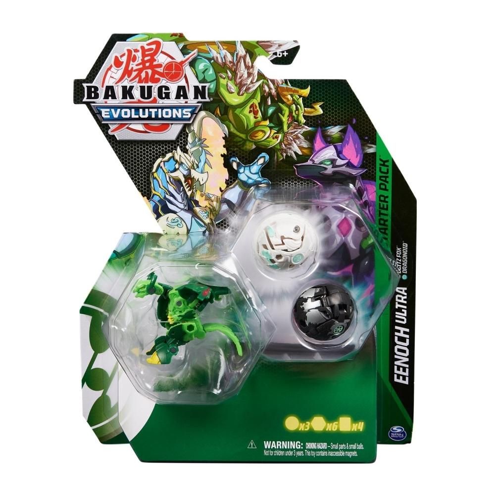 Bakugan S4 - Evolutions Kezdőcsomag 3 db-os - Eenoch