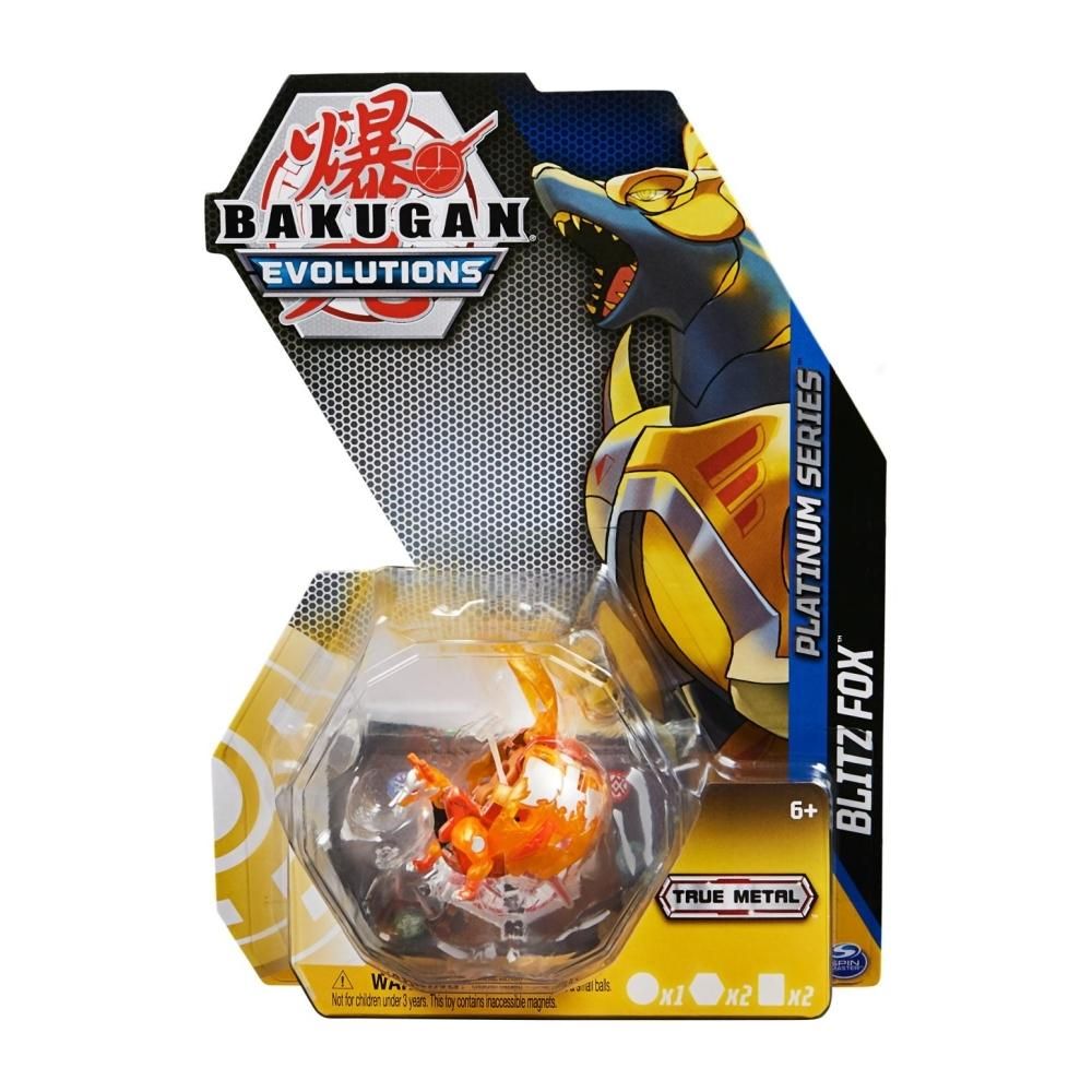 Bakugan S4 - Evolutions Platinum 1 db-os - Blitz Fox Gold