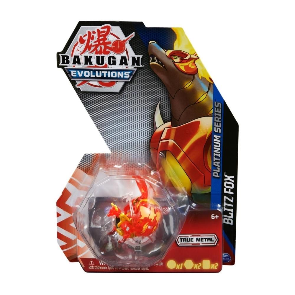 Bakugan S4 - Evolutions Platinum 1 db-os - Blitz Fox Red