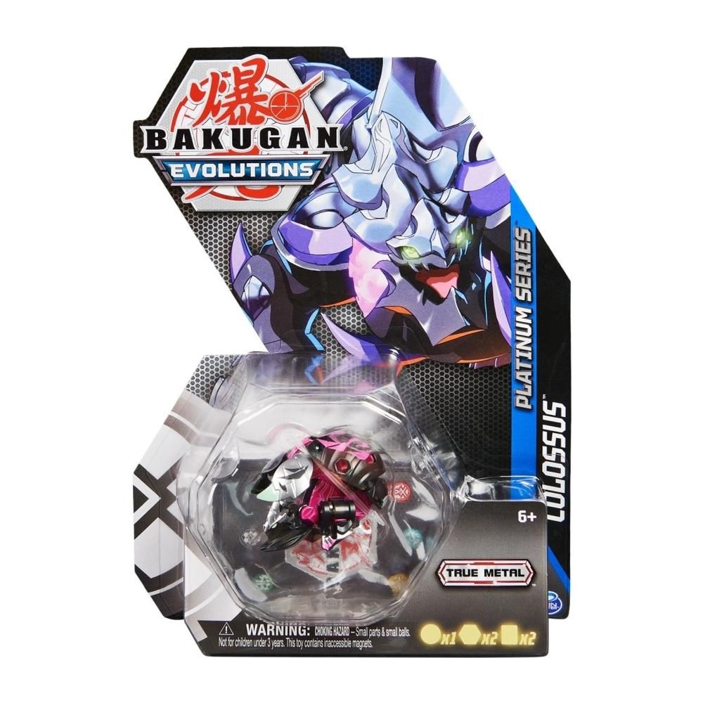 Bakugan S4 - Evolutions Platinum 1 db-os - Colossus Black