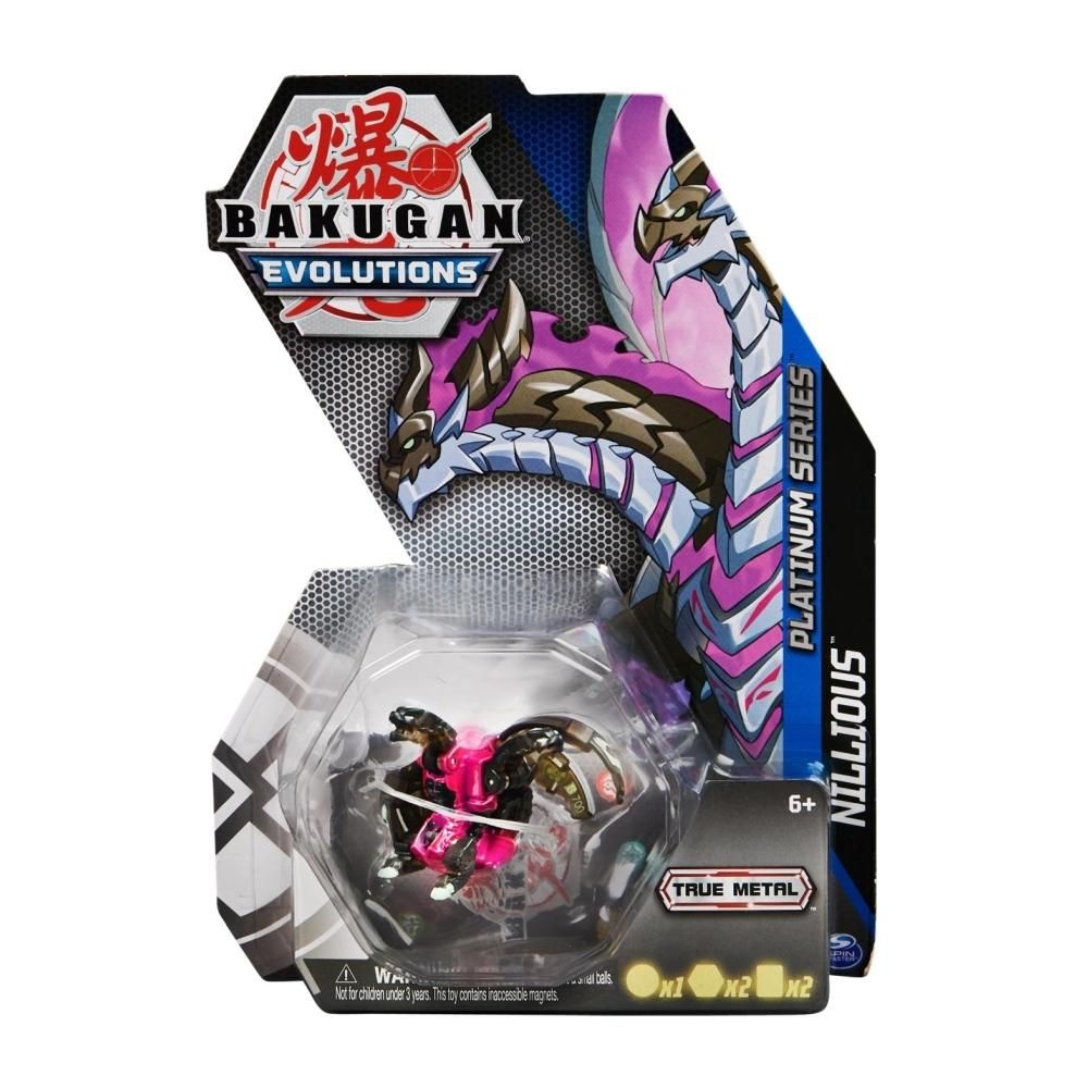 Bakugan S4 - Evolutions Platinum 1 db-os - Nillious Black