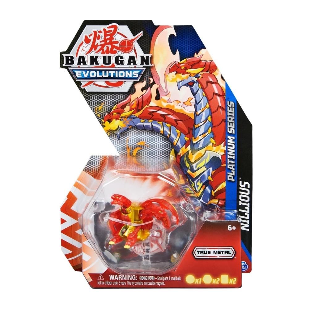 Bakugan S4 - Evolutions Platinum 1 db-os - Nillious Red