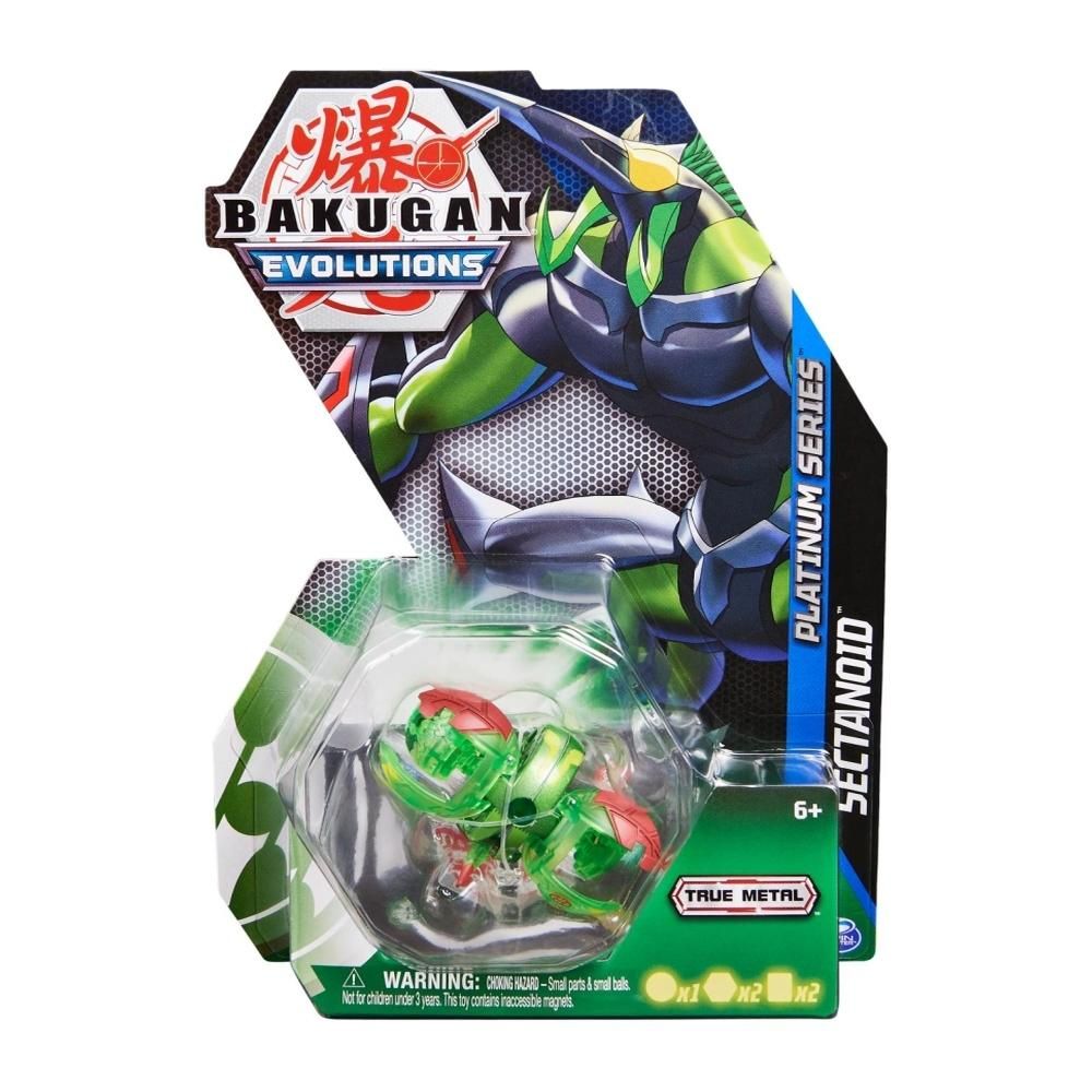 Bakugan S4 - Evolutions Platinum 1 db-os - Sectanoid Green