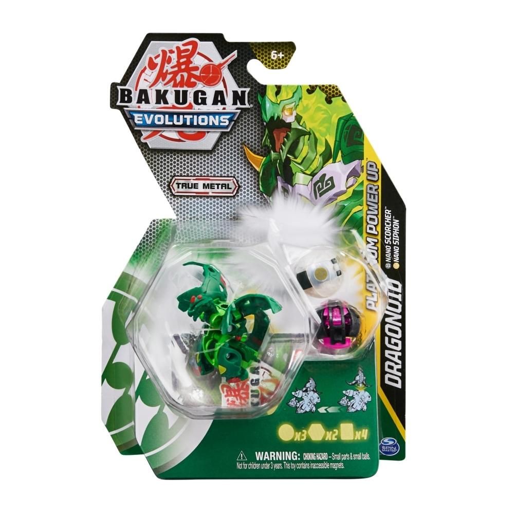 Bakugan S4 - Evolutions Platinum Power Up csomag 3 db-os - Dragonoid