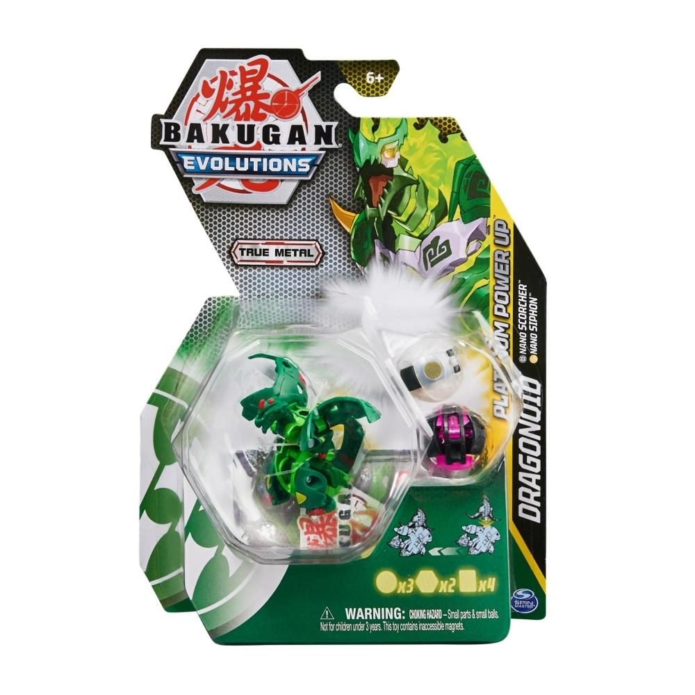 Bakugan S4 - Evolutions Platinum Power Up csomag 3 db-os (többféle)