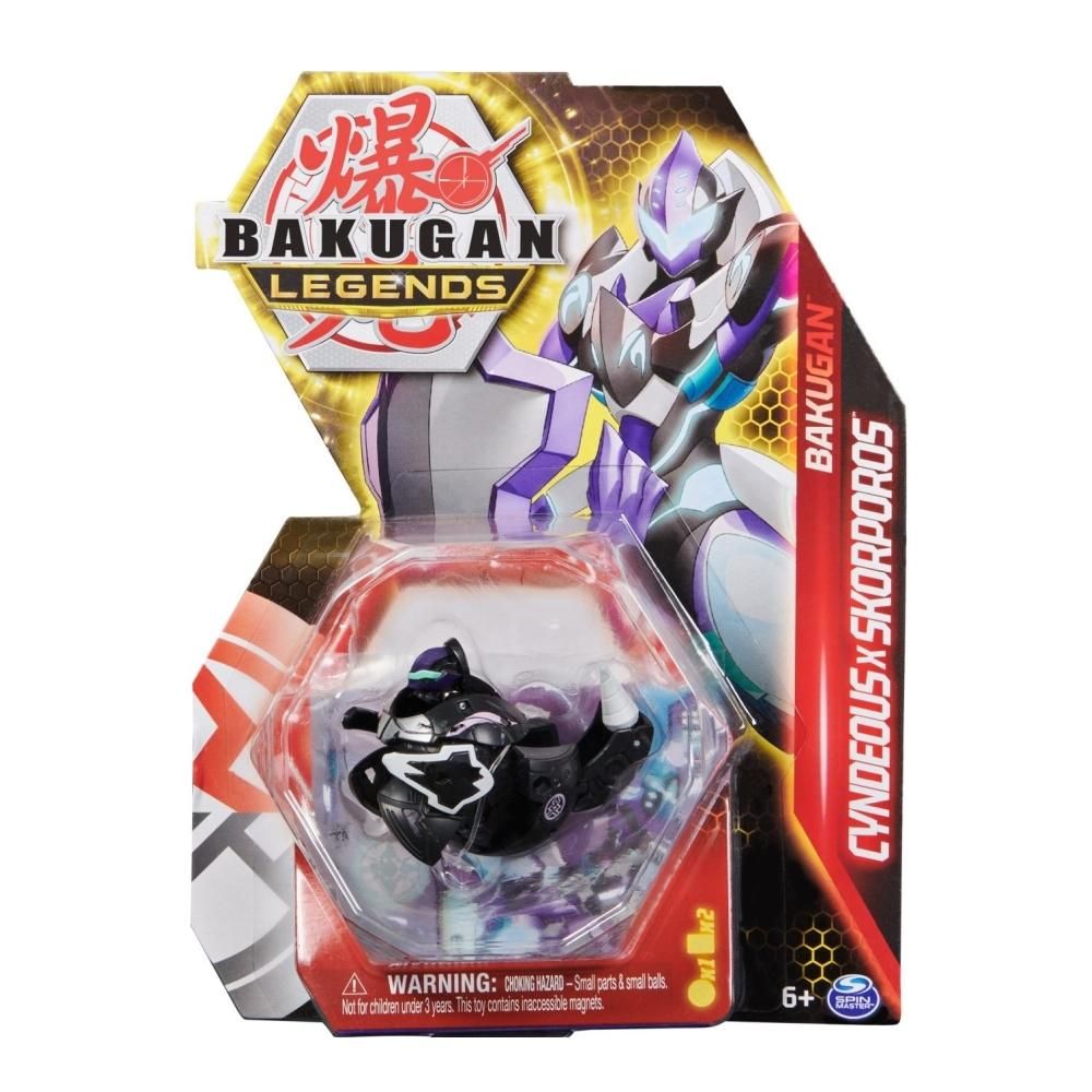 Bakugan S5 Legends alapcsomag 1 db-os - Cyndeous & Skorporos Black