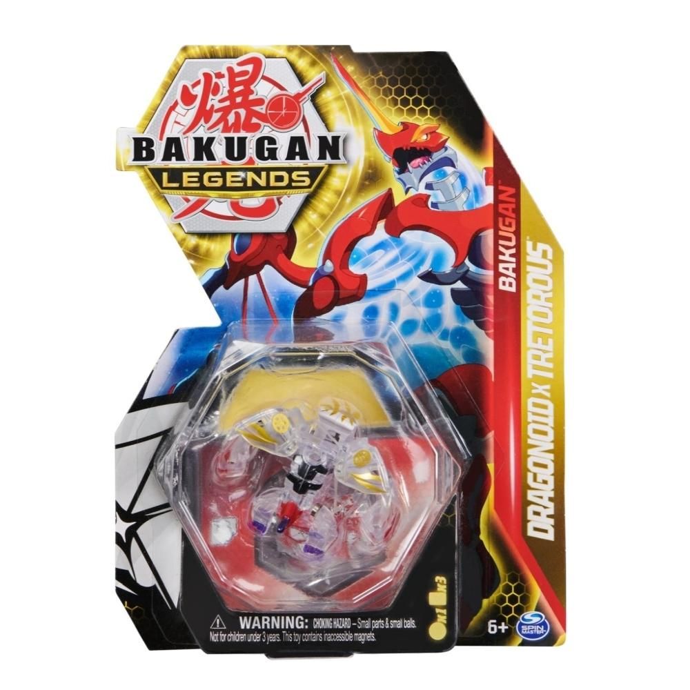 Bakugan S5 Legends alapcsomag 1 db-os - Dragonoid & Tretorous