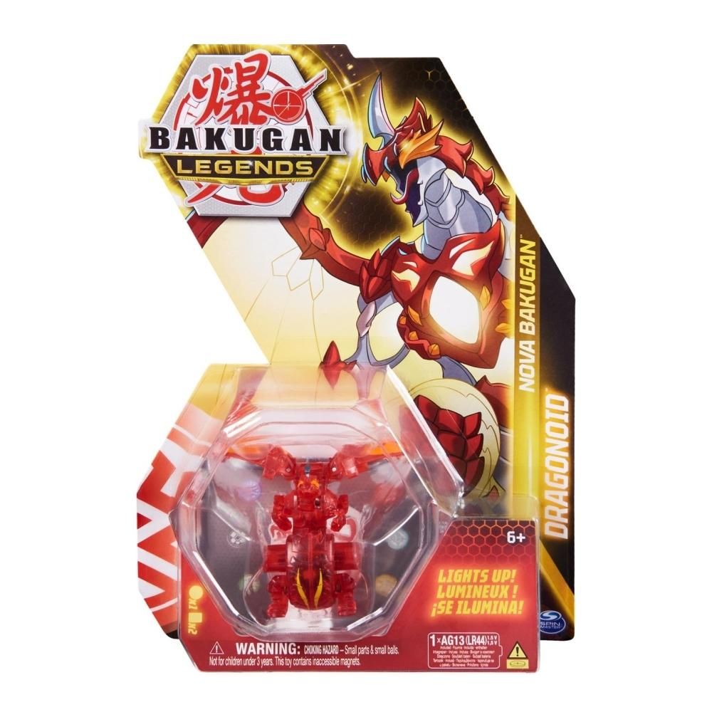 Bakugan S5 Legends Nova 1 db-os - Dragonoid Red